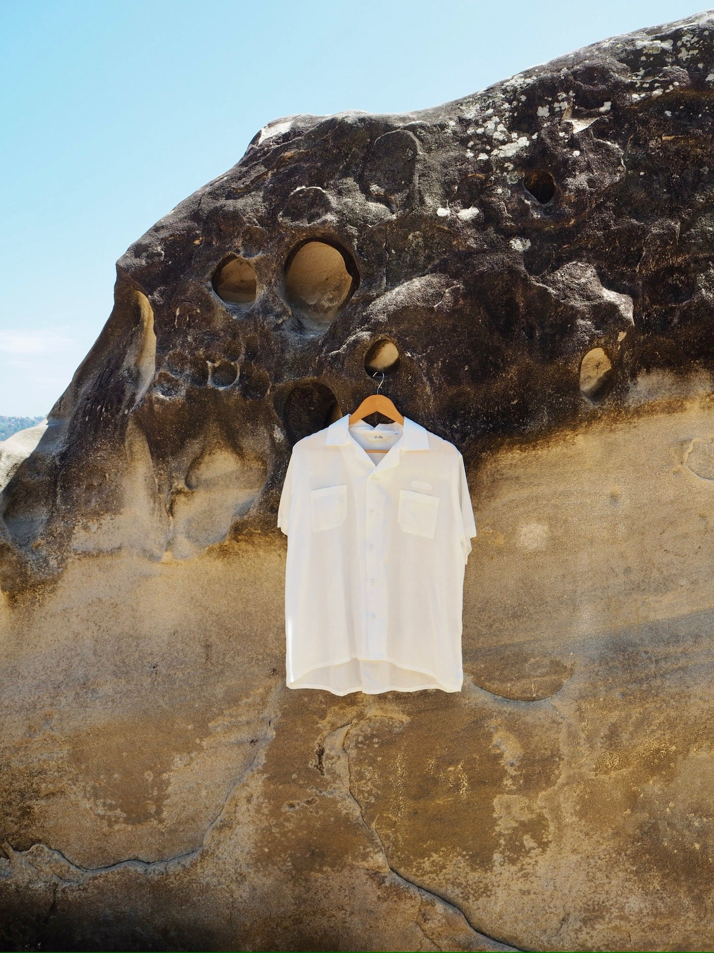 Silky Short Sleeve Shirt - White